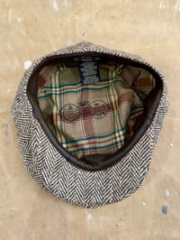 Image 7 of RRL WOOL HERRINGBONE NEWSBOY CAP