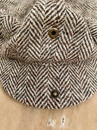 Image 8 of RRL WOOL HERRINGBONE NEWSBOY CAP