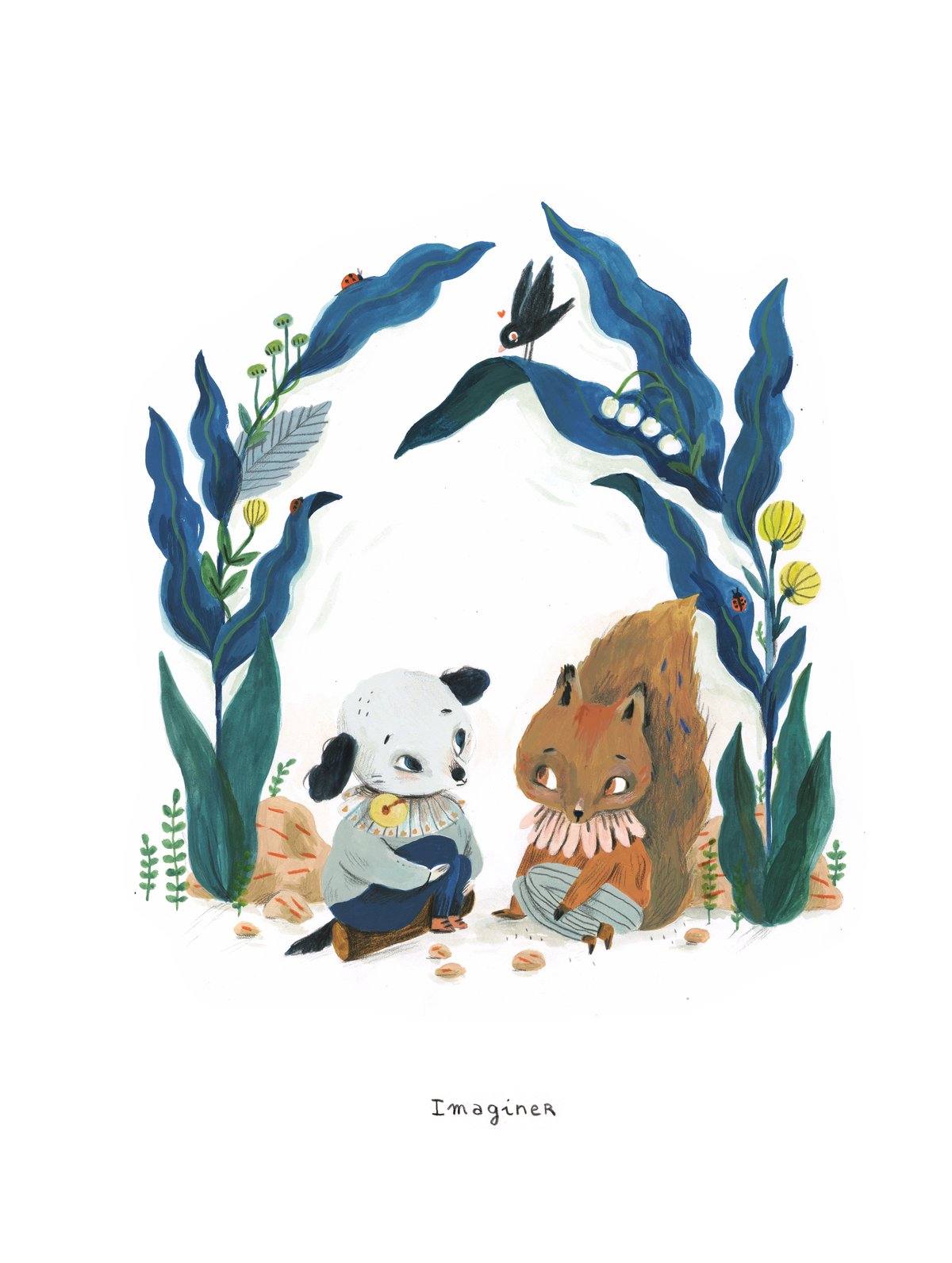 Image of Affiche Imaginer