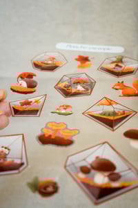Image 4 of Planche de stickers | Autumn & Hedgehog