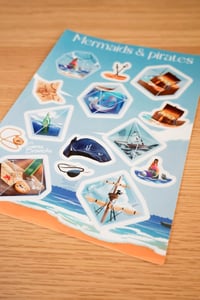 Image 5 of Planche de stickers | Mermaids & pirates