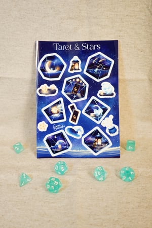 Image of Planche de stickers | Tarot & Stars