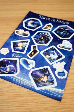 Image of Planche de stickers | Tarot & Stars