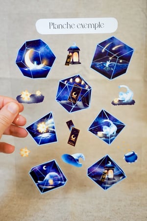 Image of Planche de stickers | Tarot & Stars