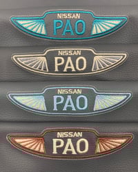 Image 1 of New 2024 Embroidered Patches in Pao Colours