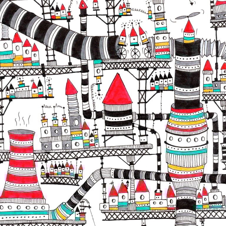 Casita con gran tuberia Image 2