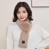 MSL USB Heating Scarf - 3 Gear Adjustable Thermal Neck Warmer for Winter
