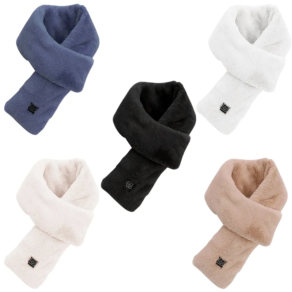 MSL USB Heating Scarf - 3 Gear Adjustable Thermal Neck Warmer for Winter