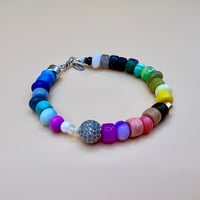 Image 1 of Cerulean prism grace bracelet 