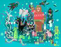 Cryptidmas- LTD ED 8x10 