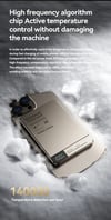 MSL Ultra-Thin Magnetic Power Bank - 5000mAh Wireless Fast Charger