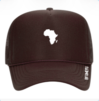 Image 1 of African map Trucker Caps