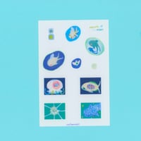 Image 2 of memories of the ocean sticker sheet