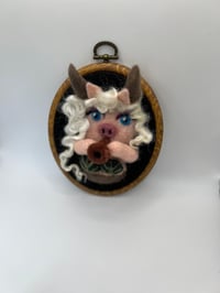 "Faun Lady Pig" Hoop
