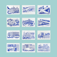 Image 2 of Geneve Les Quartiers (Pack of 12)
