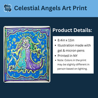 Image 3 of Celestial Angels - Art Print