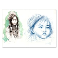 Image 1 of Original drawing - "Carnet de voyage aux Philippines" - Philippines - 29,6x42 cm