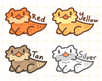 Image 2 of Central Bearded Dragon - Tiny Reptile Enamel Pins