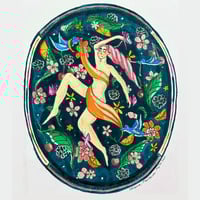 Image 1 of Dancing in the Sculpture Park - Art Print