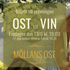 Ostprovning Ost till Vin 13/6