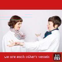 Image 1 of vessels/urns gray red  1