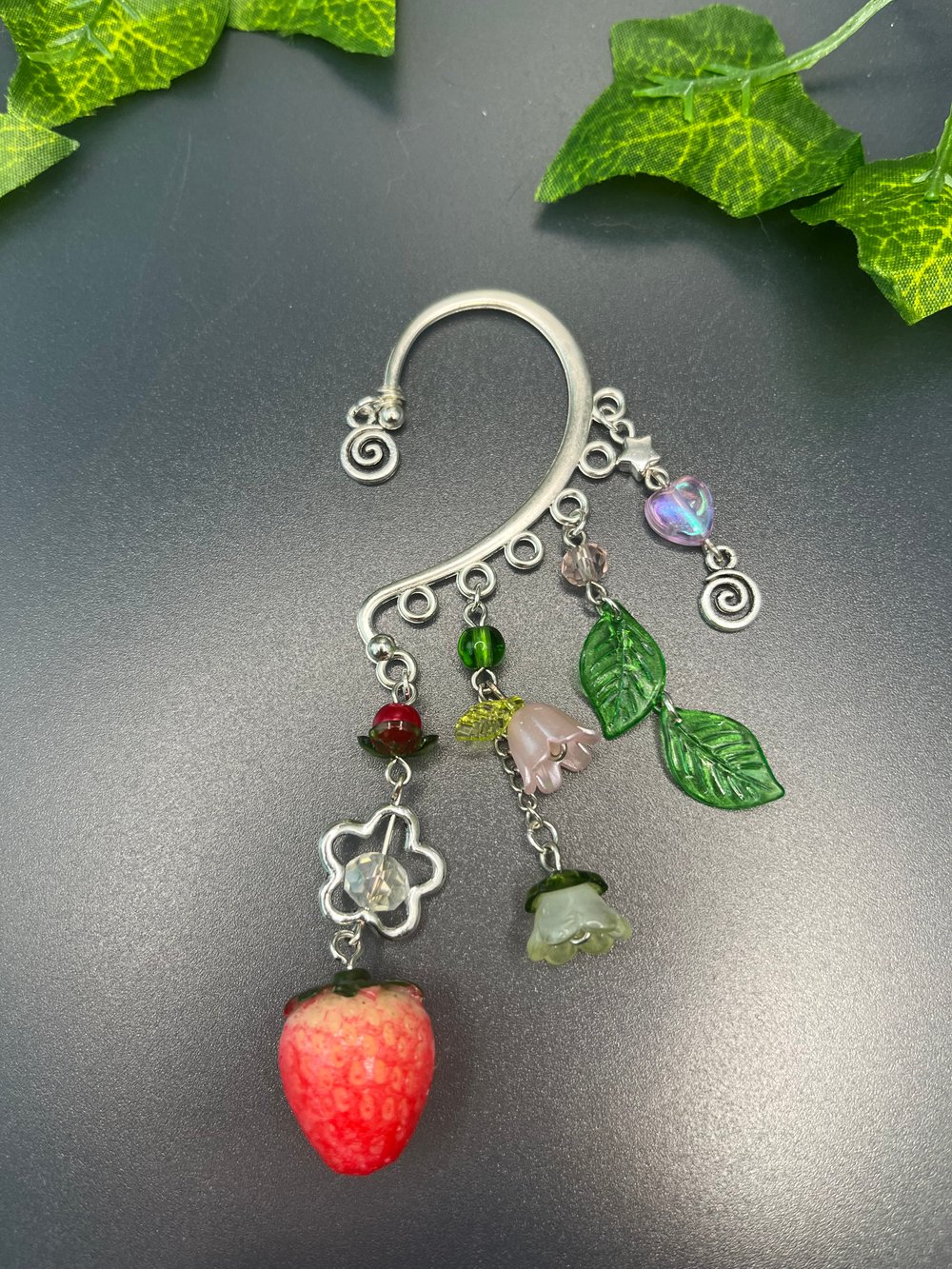 Image of Strawberry Ear Cuffs