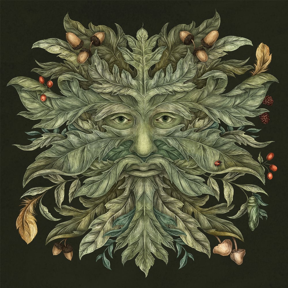 Image of Green Man Print