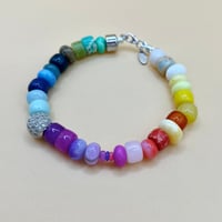 Image 1 of Violet prism grace bracelet