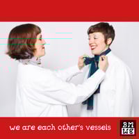 Image 4 of vessels/urns teal red 1