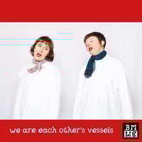 Image 9 of vessels/urns teal red 1
