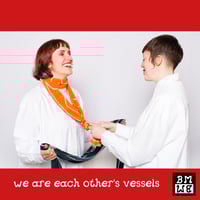 Image 3 of vessels/urns orange 1