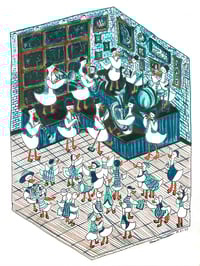 Image 1 of Jazz Duck Band - Art Print