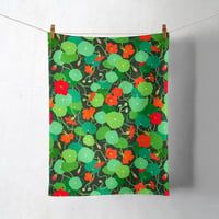 Image 1 of Nasturtium Tea Towel