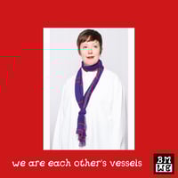 Image 1 of vessels/urns purple red 1