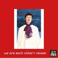 Image 1 of vessels/urns purple red 2