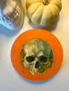 Skull - Pumpkin Orange