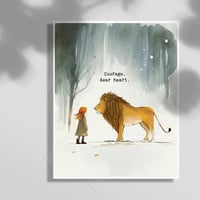 Image 1 of The Chronicles of Narnia Wall Art - CS Lewis Narnia Poster - Please Choose ONE each time.