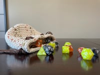 Image 2 of Crochet Dice Bag