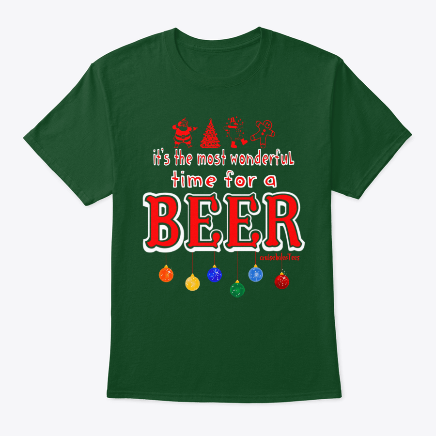 Image of IT'S THE MOST WONDERFUL TIME FOR A BEER