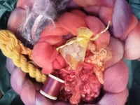 Image 1 of Spin kit for art yarn, fruit salad 