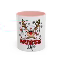 Image 1 of Christmas Nurse Life Mug 