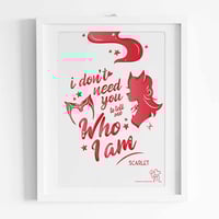 Image 1 of Affiche Ornement Scarlet Witch