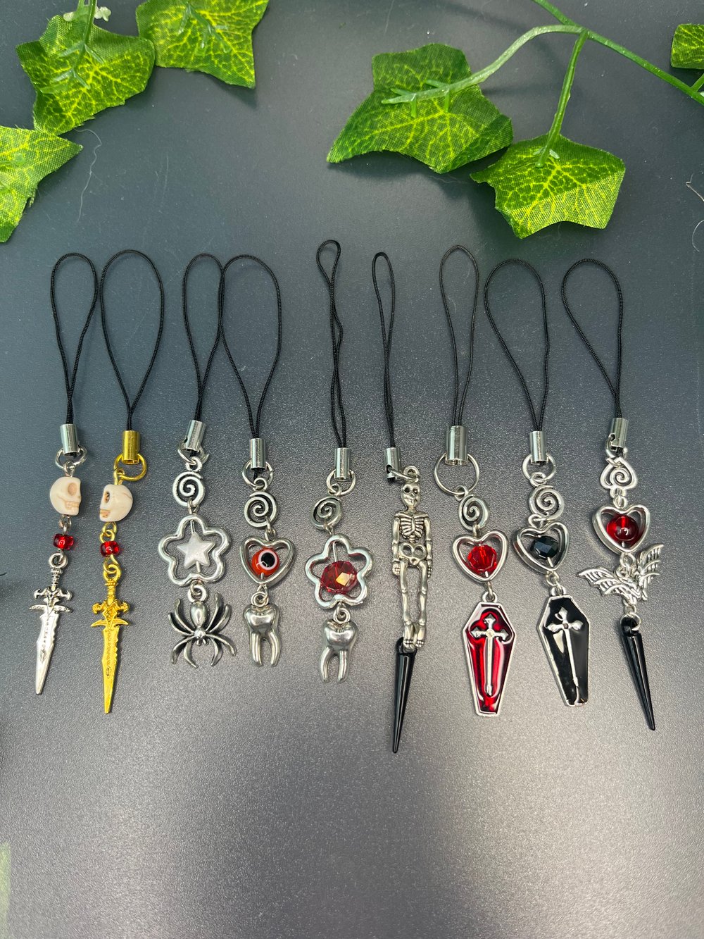 Image of Gothic Phone Charms