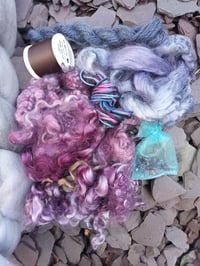 Image 3 of Spin kit for art yarn, skylark