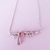 Image 4 of Custom Name Pendant- Made to Order