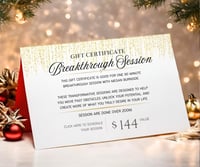 Image 1 of Breakthrough Session - Gift Certificate (15% OFF)