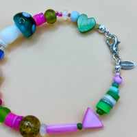 Image 2 of Verdant glow pixie charm bracelet 