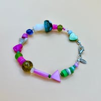 Image 3 of Verdant glow pixie charm bracelet 