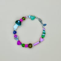 Image 1 of Verdant glow pixie charm bracelet 