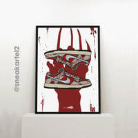 Image 2 of Sneaker Poster Dunk SB Low “Freddy Krueger”